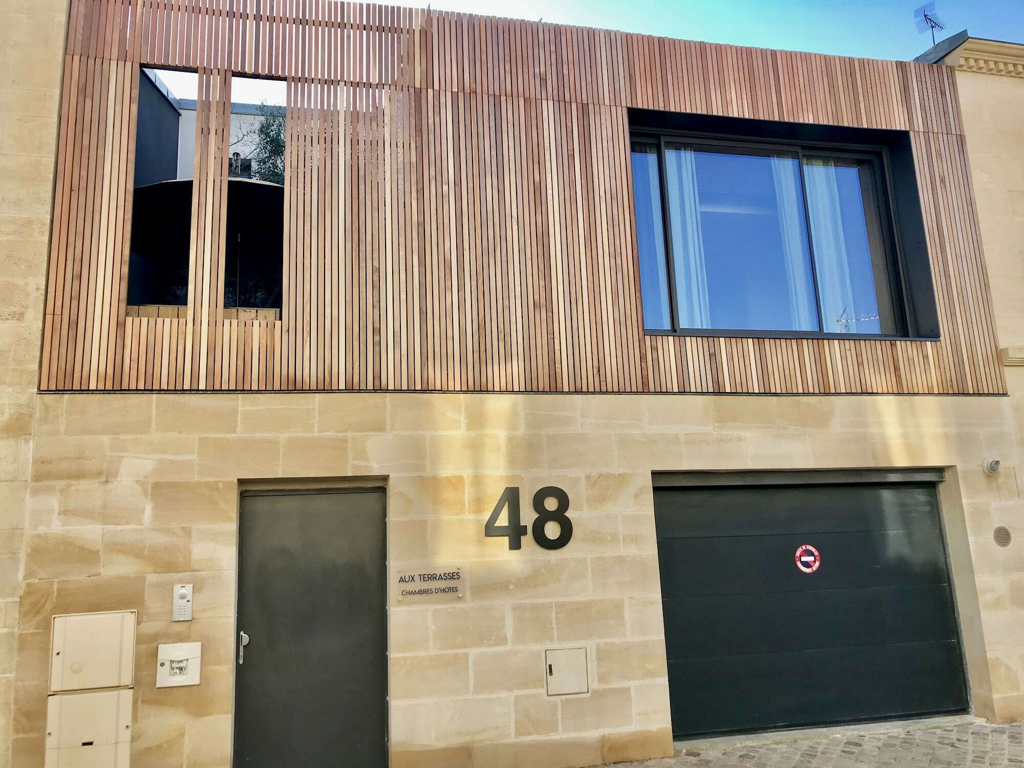 Bed and Breakfast Aux Terrasses Bordeaux Exterior foto